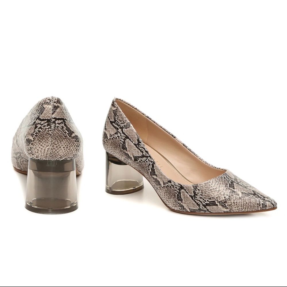 Kelly & Katie! Animal Snake Print Maysa Heel!